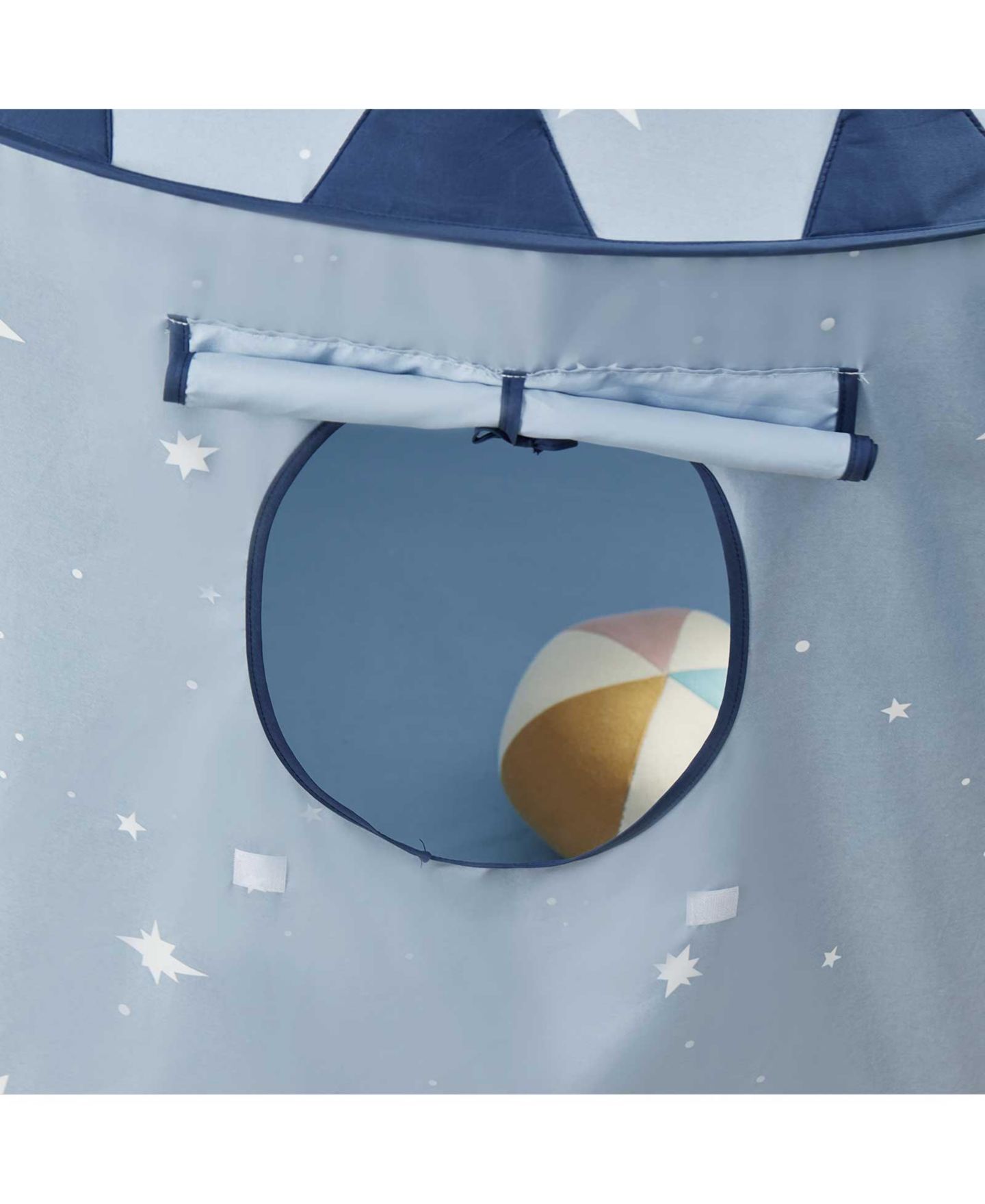 Детские игрушки Tiny Land Starry Blue Foldable 3-Piece Play Tent Set, Ages 3+ — фото 11