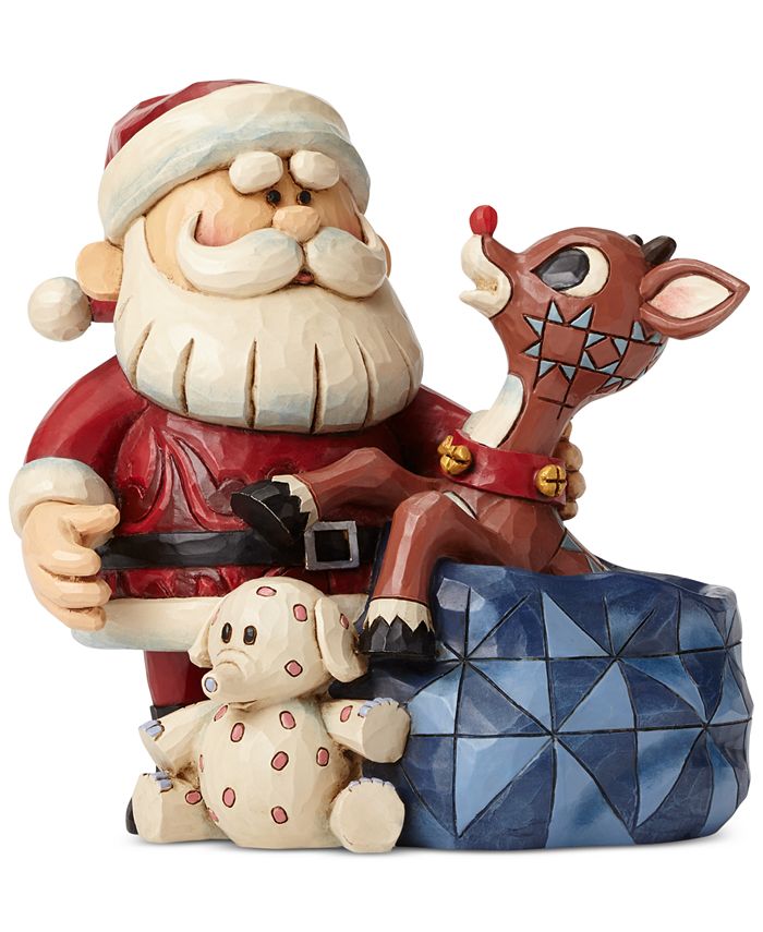 jim shore rudolph and sam the snowman
