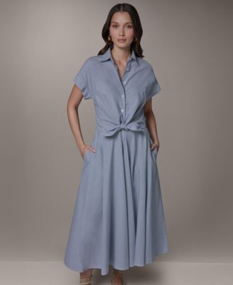 Maxi Shirt Dress - Macy's