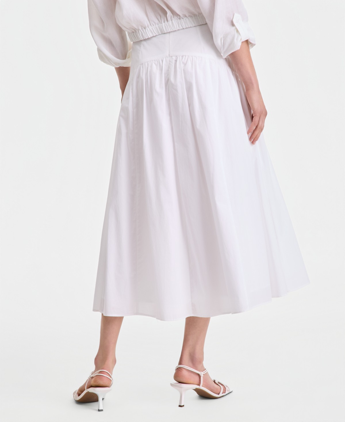 Женские юбки I.N.C. International Concepts Women's Cotton Midi Skirt — фото 3