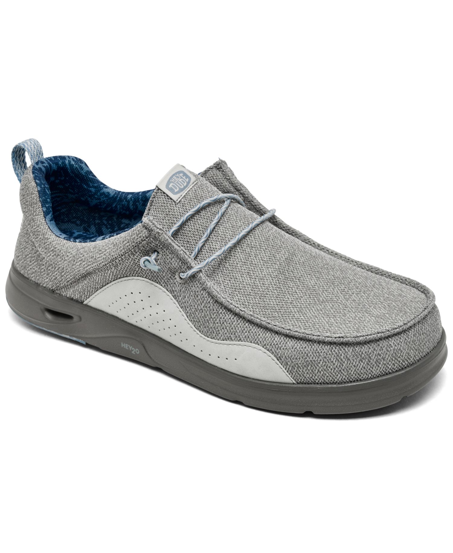 Men's Wally Hey2O Mesh Slip-On Mocassins from Finish Line