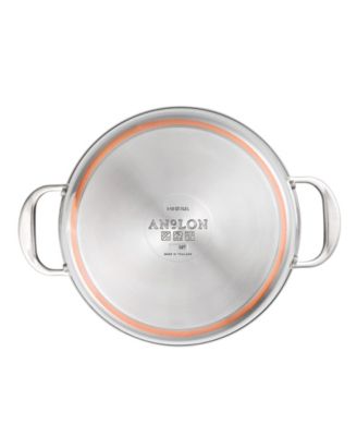 Nouvelle Copper Stainless Steel 6.5-Qt. Stockpot with Lid, Macy's Exclusive