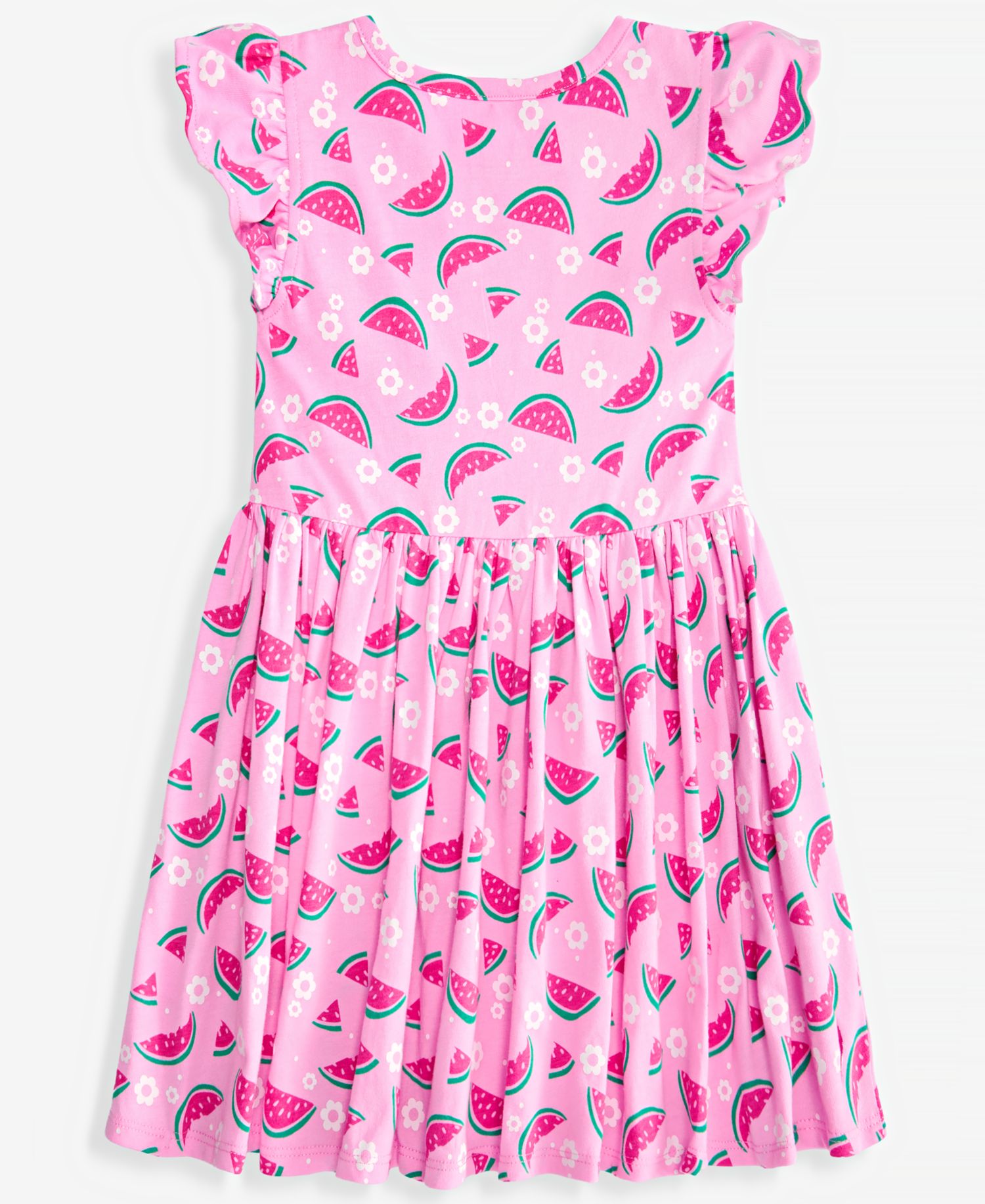 Toddler Girls' 12M-5T Watermelon-Print Dress