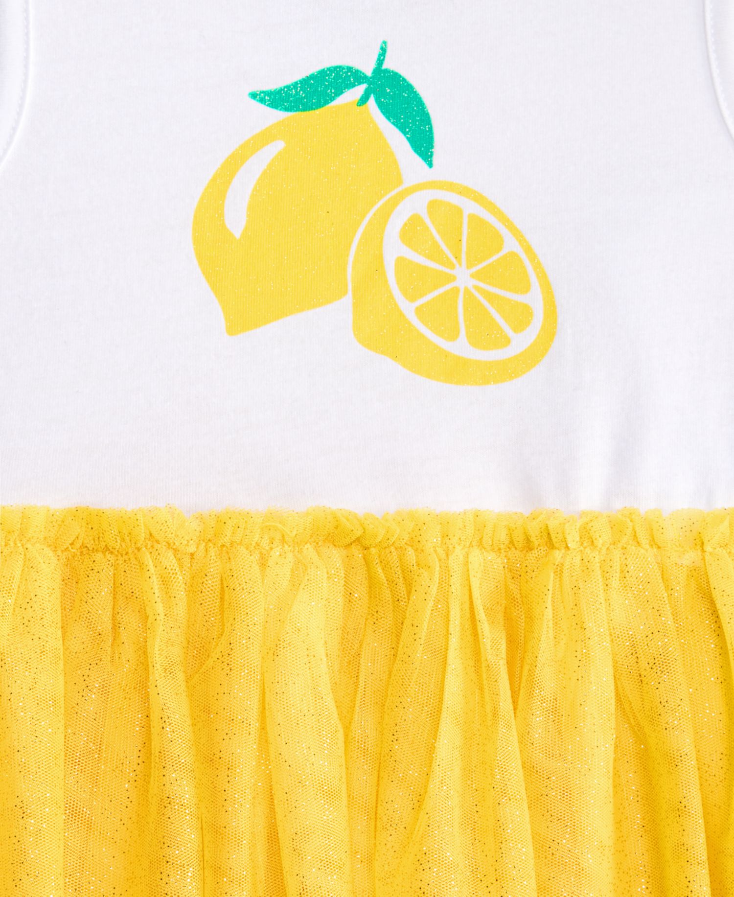 Toddler Girls' 12M-5T Lemon Tutu Dress