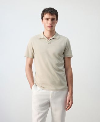 Men's Slim Fit Pique Polo Shirt