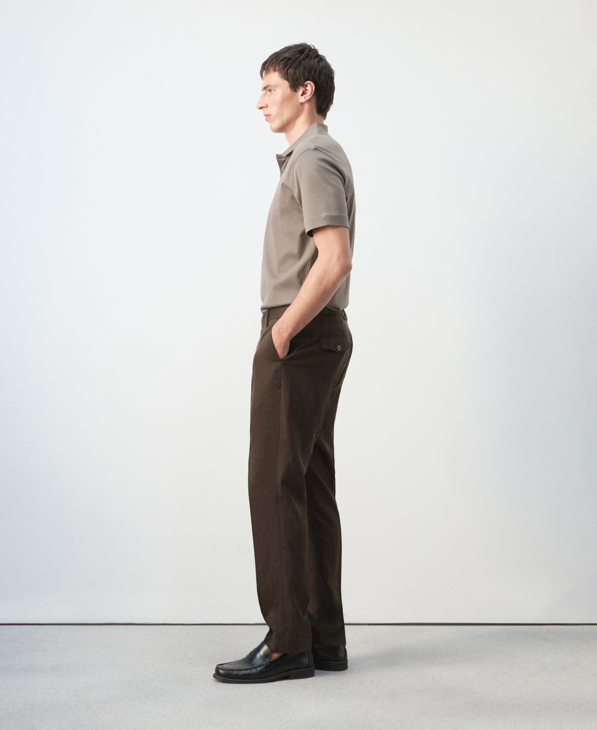 Mango Men's Slim-Fit Lyocell Linen Pants