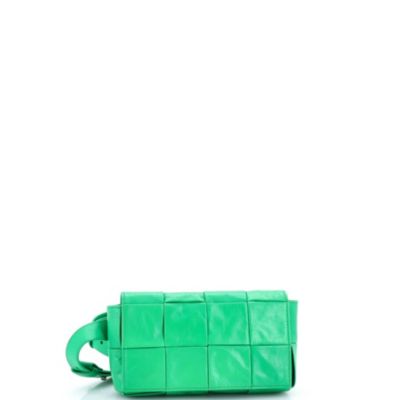 Cassette Belt Bag Maxi Intrecciato Leather