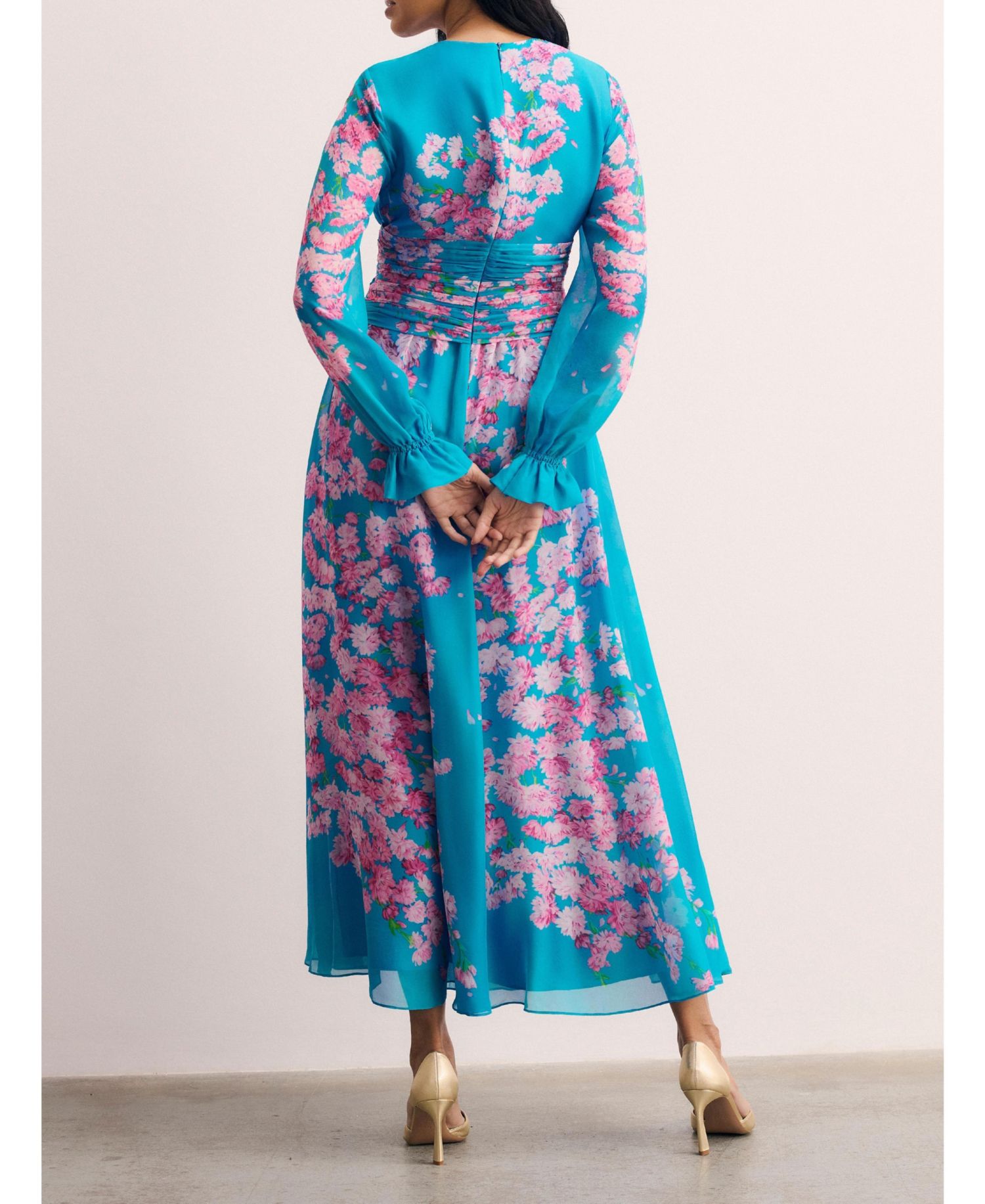 Women's Portofino Silk Chiffon Dress