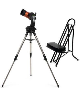 NexStar 5 SE Schmidt-Cassegrain Computerized Telescope with Astronomy Chair