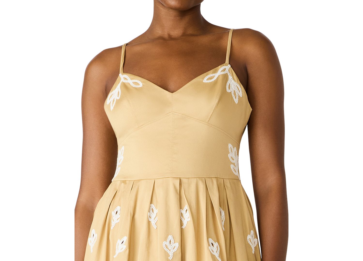 Emelia Sweetheart Neck Dress