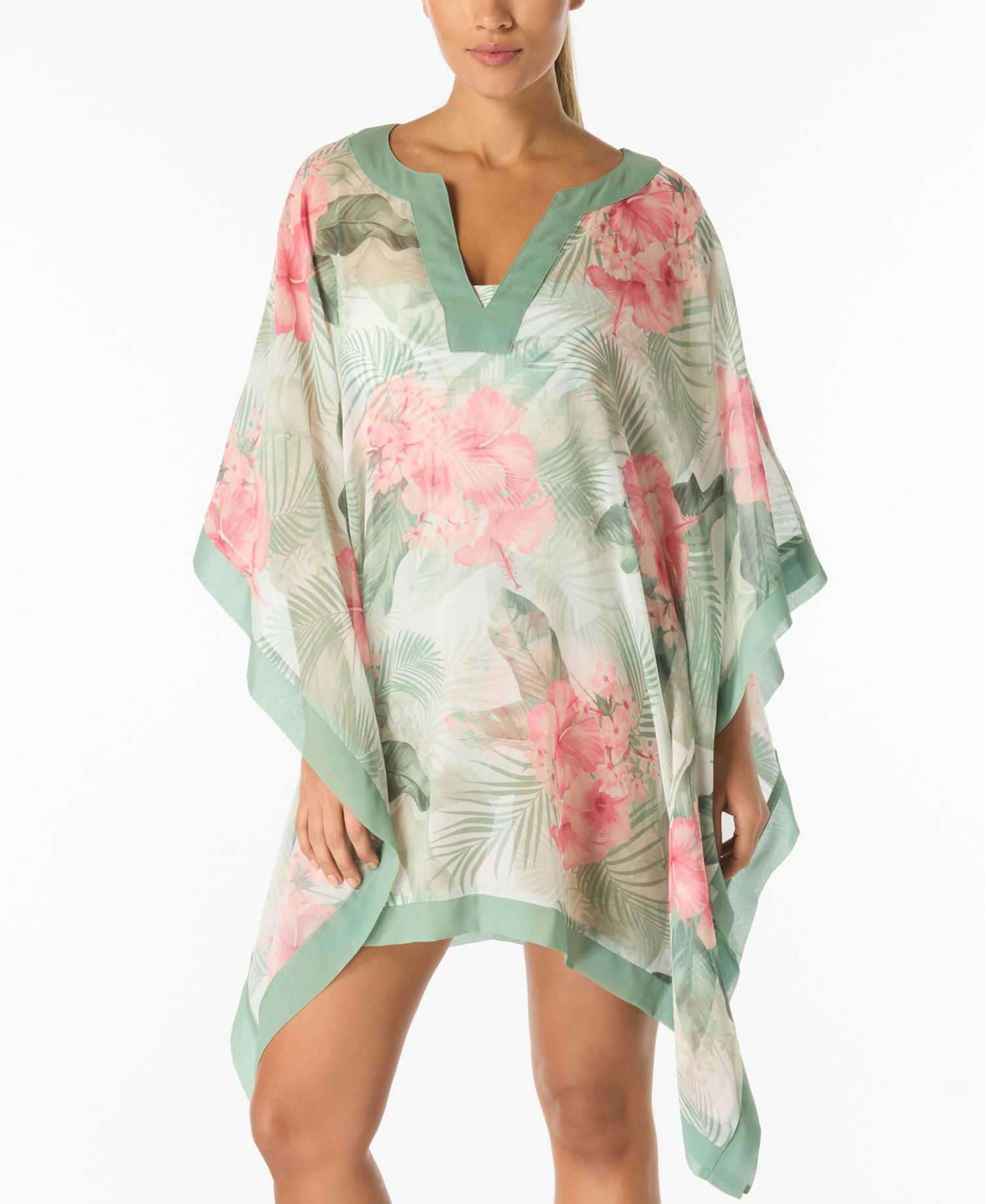 Women's Contours Grand V-Neck Swim Cover-Up Caftan