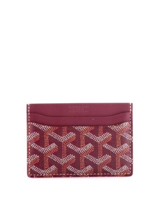 Saint Sulpice Card Holder Coated Canvas