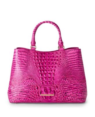 Denise Extra-Large Leather Carryall Satchel Handbag