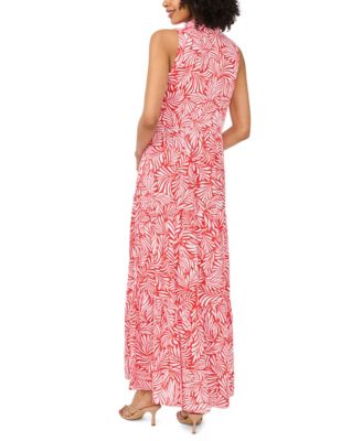 alex evenings formal dresses *Long Stretch Crepe Off the Shoulder Dress with Foldover Cuff Neckline, Beaded Sleeve Detail and Cascade Ruffle Skirt main image 0