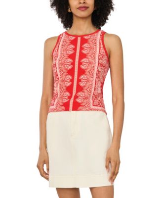 Women's Printed Sleeveless Tank Top