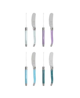 Plum Rose Laguiole 8-Pc. Spreader Set