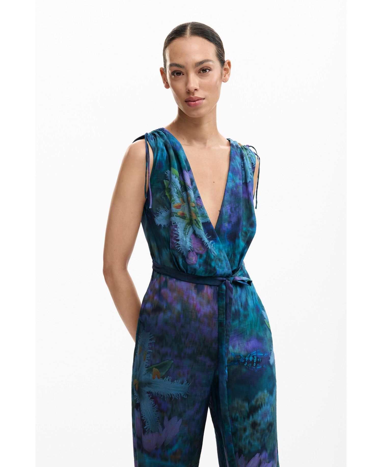 Women's Night Garden Jumpsuit