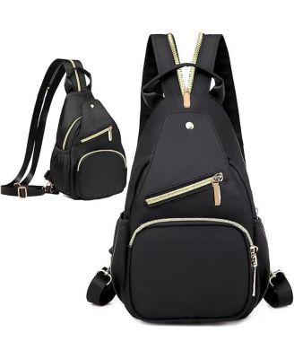Small Crossbody Sling Bag for Women, Mini Backpack Sling Backpack Convertible, Chest Bag for Hiking Daypack