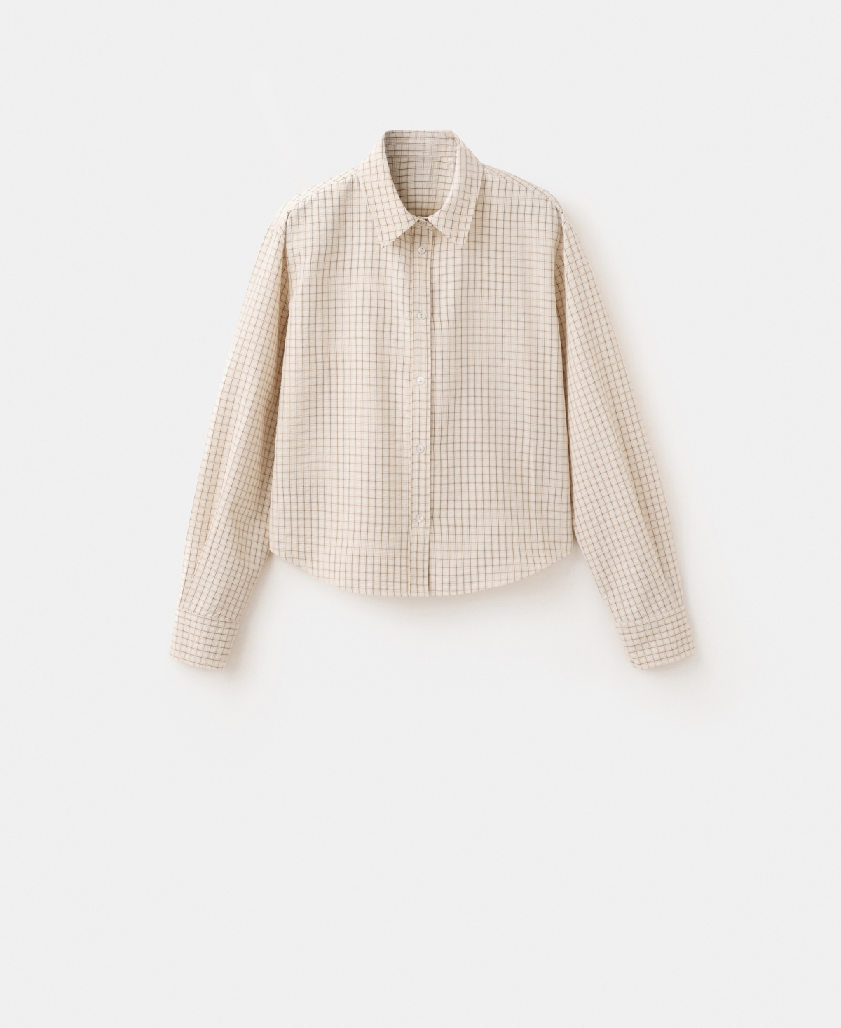 Mango Women's Straight Checked Shirt In Multi