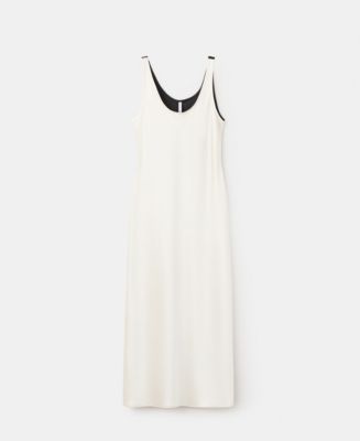 mango pleated bicolor dress Mango Women's Bicolor Midi Dress