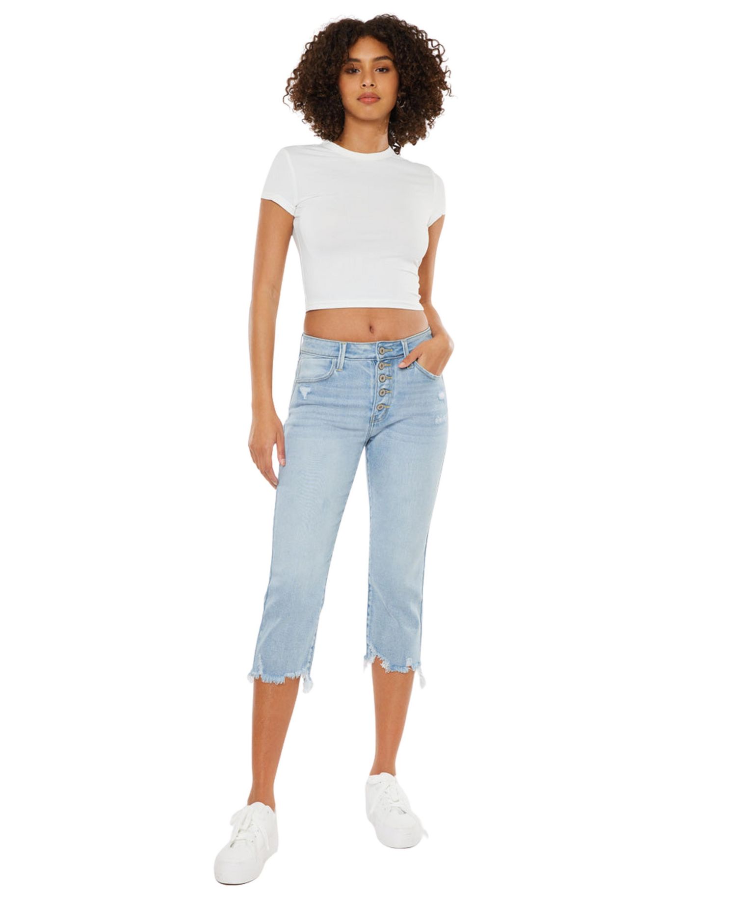 Women's Celene High-Rise Capris