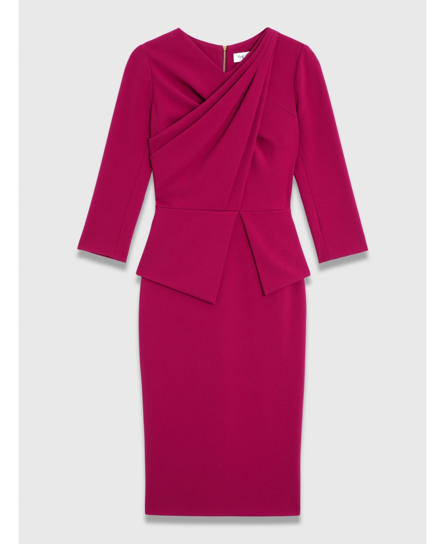 Women's Alina Peplum Midi Dress