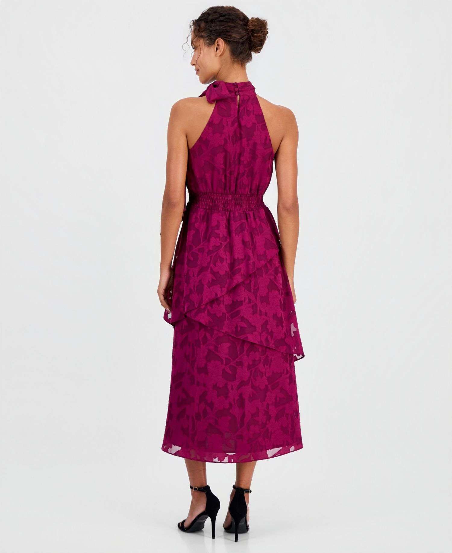 Women's Tiered Midi Dress