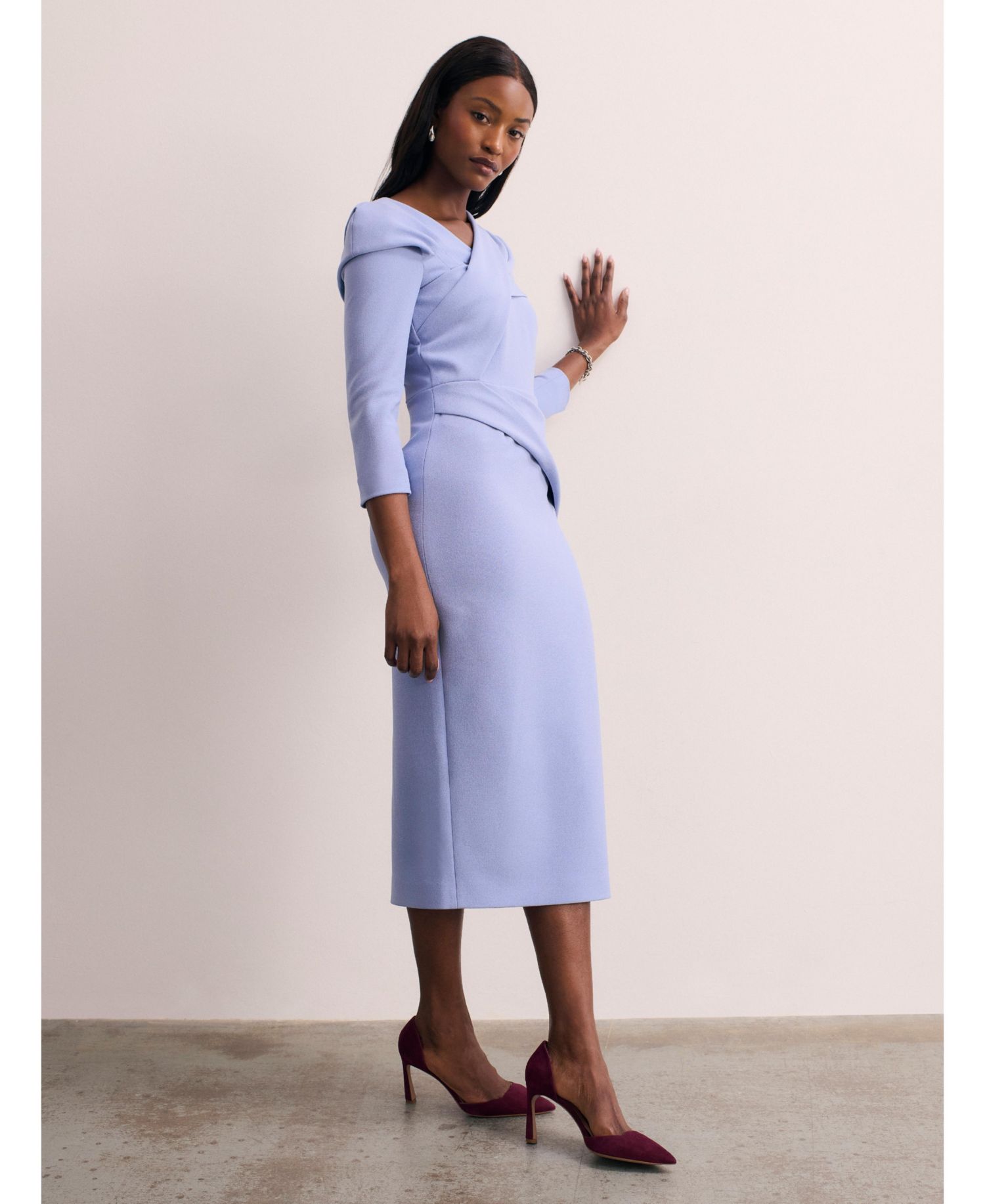 Women's Iona Sculpt Crepe Dress