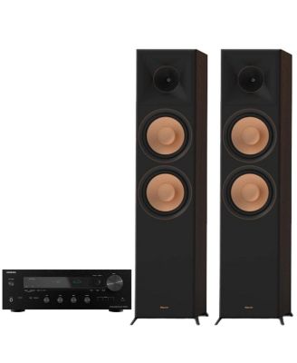 Reference Premiere RP-8000F II Floorstanding Speaker Pair + Onkyo TX-8470 2-Channel Wi-Fi Stereo Receiver Bundle