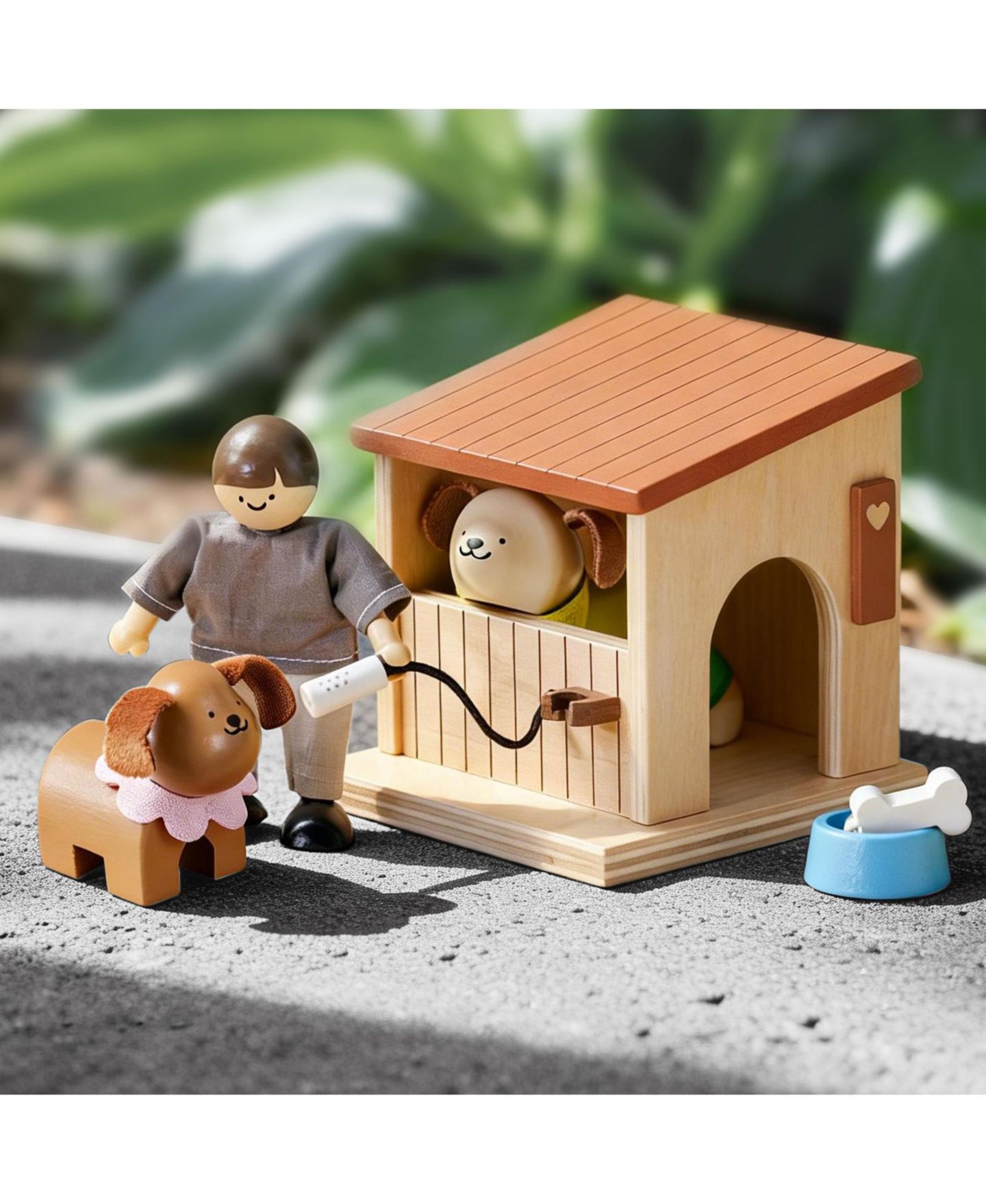 Набор деревянной мебели для ухода за питомцами Tiny Land Happy Urban Paws, от 3 лет — фото 11