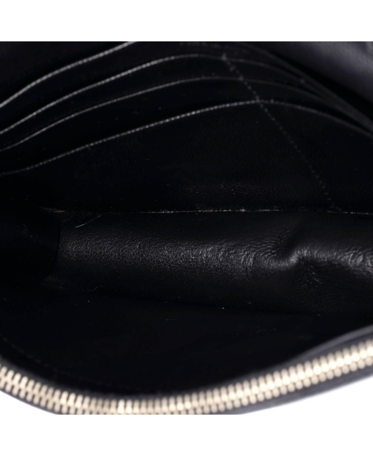 Pre-Owned Saint Laurent Small Classic Monogram Tassel Crossbody Bag Grainy Leather
