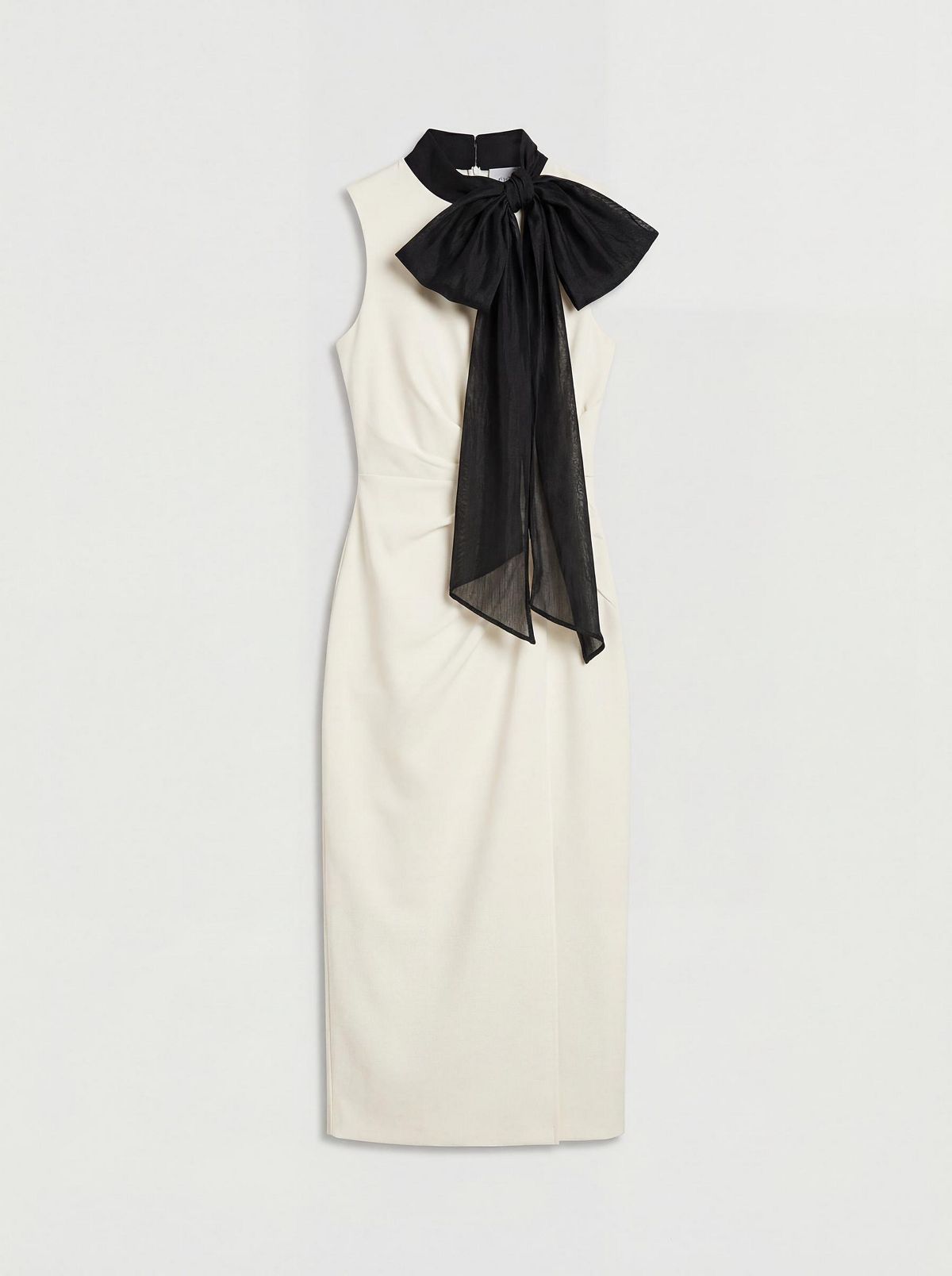 Coast Women's Organza Pussybow Column Midi Dress view 8 — MAYCSS fashion products