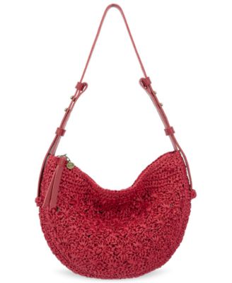 Tess Crochet Medium Shoulder Handbag