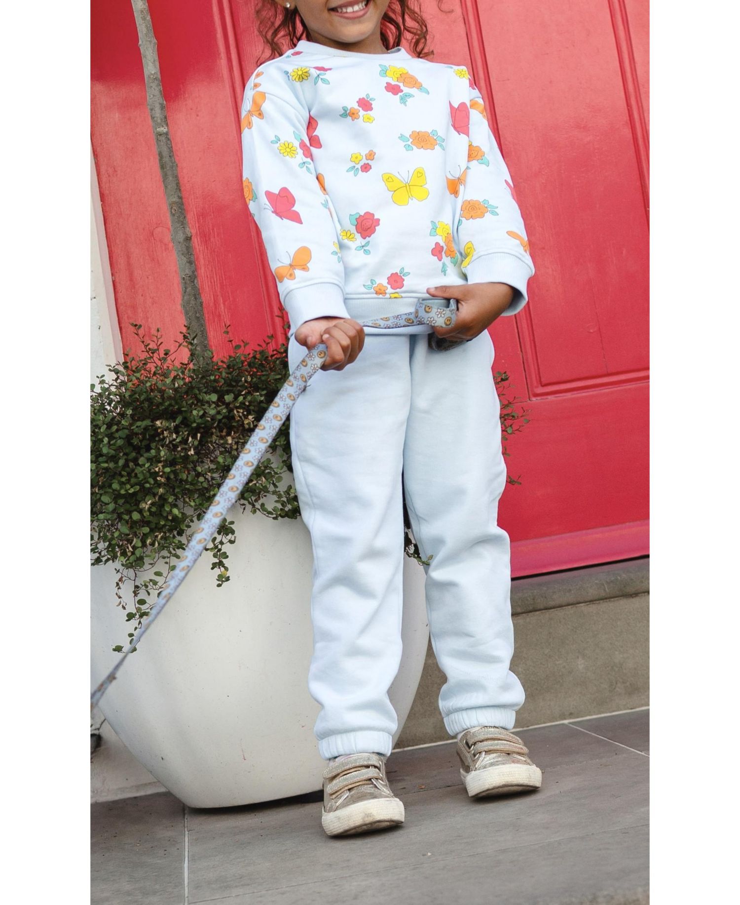 Child Long Sleeve Cotton Crew Neck Sweatshirt