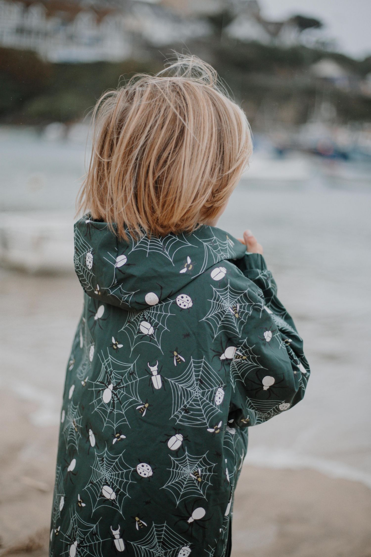 Color Changing Hooded Raincoat