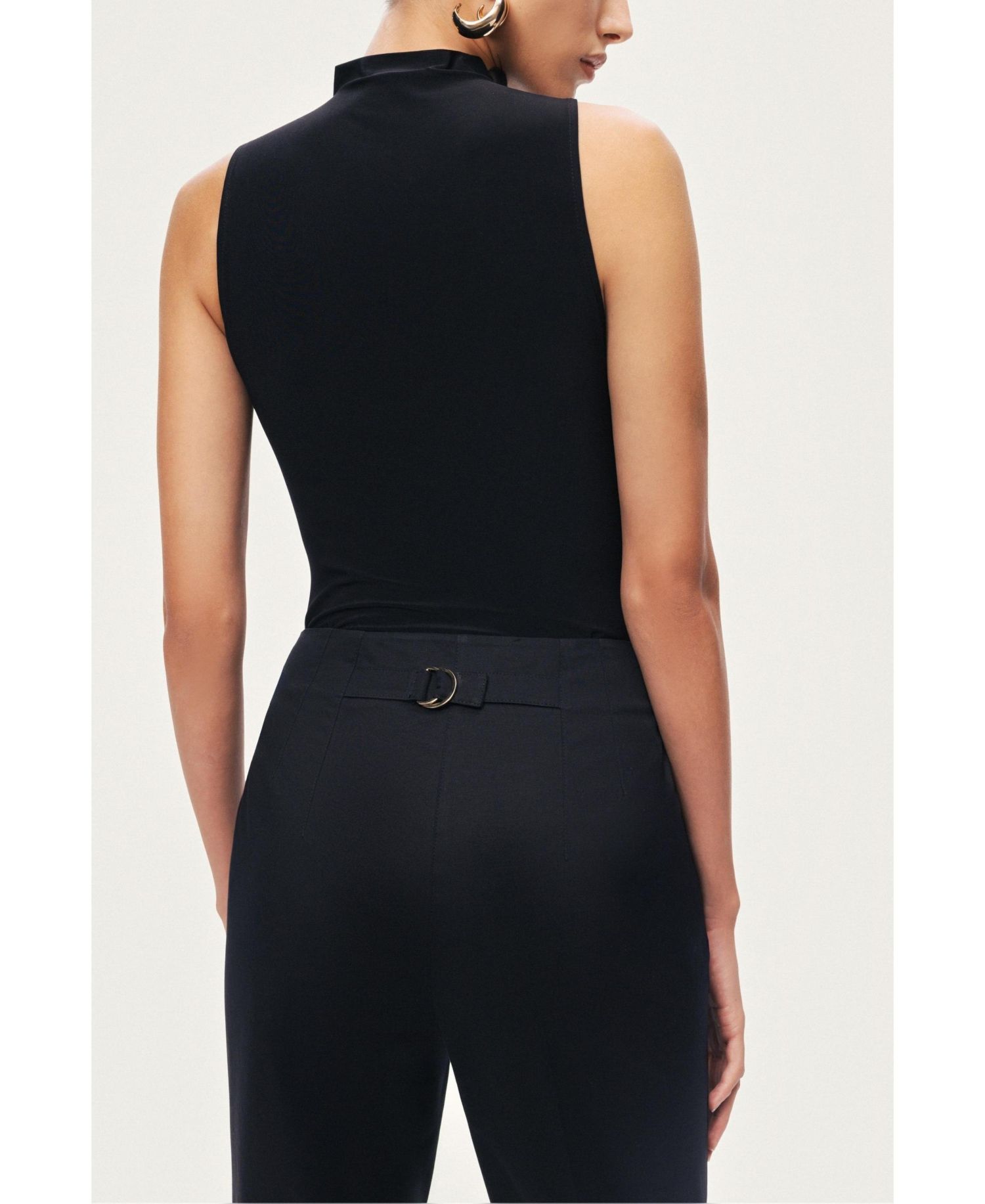 Women's Gold Button Detail Pants