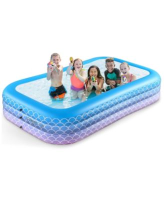 Inflatable Pool Adults Kids Backyard Summer Party