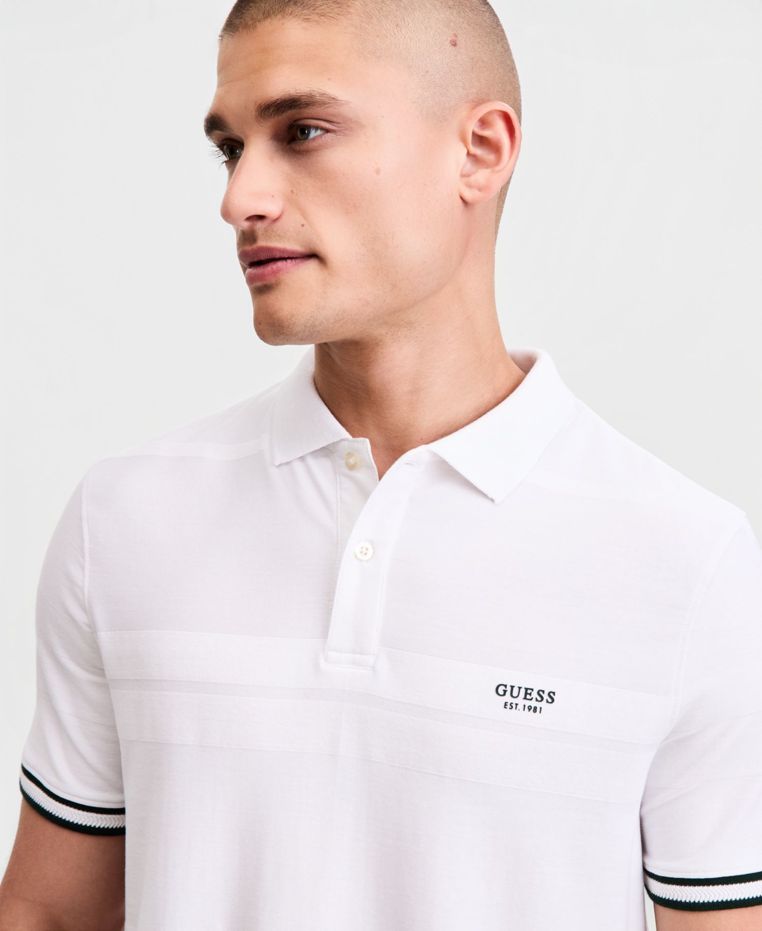 Men's Jacquard Detailed Polo Shirt