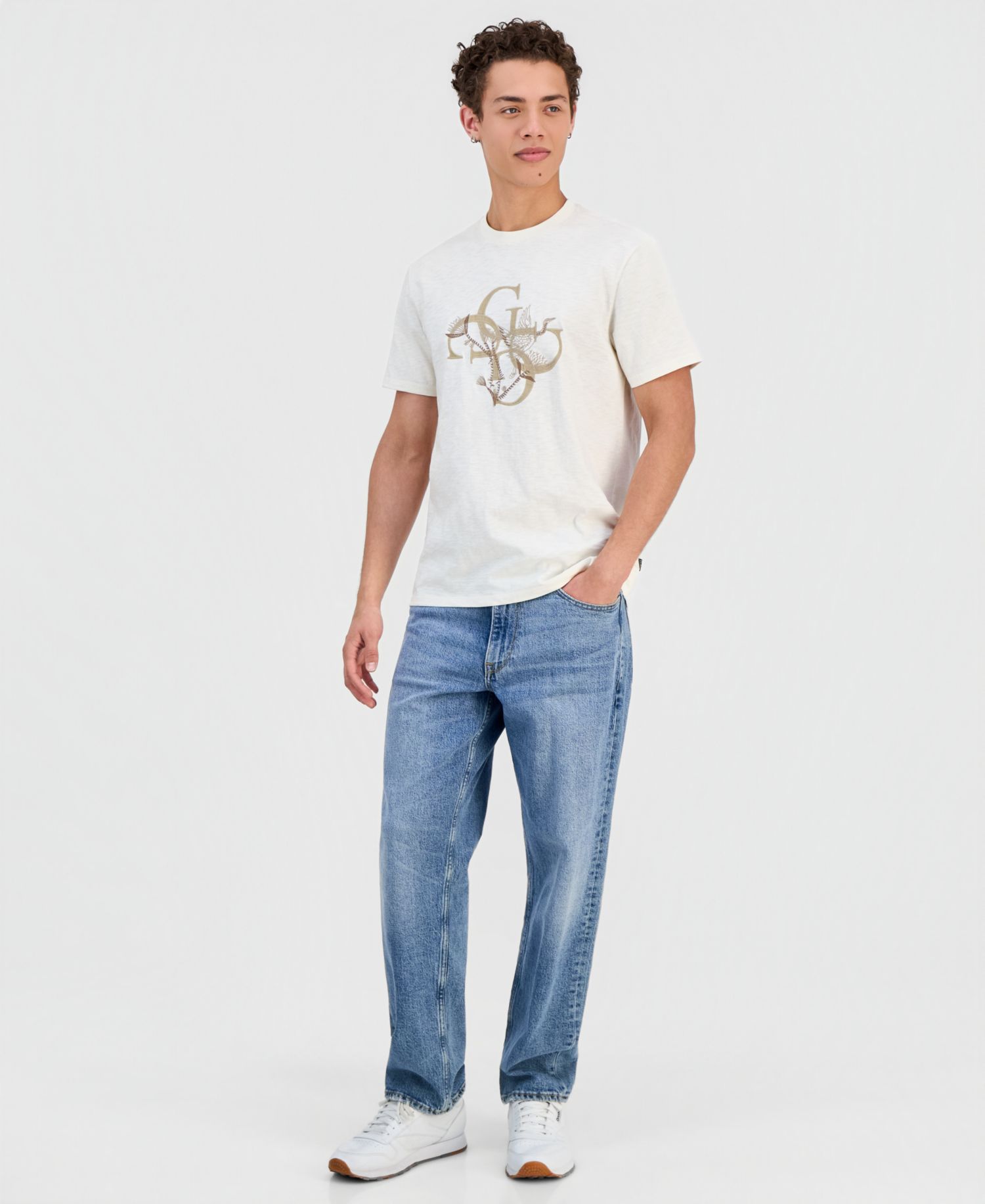 Men's Crafted Bird Graphic T-Shirt