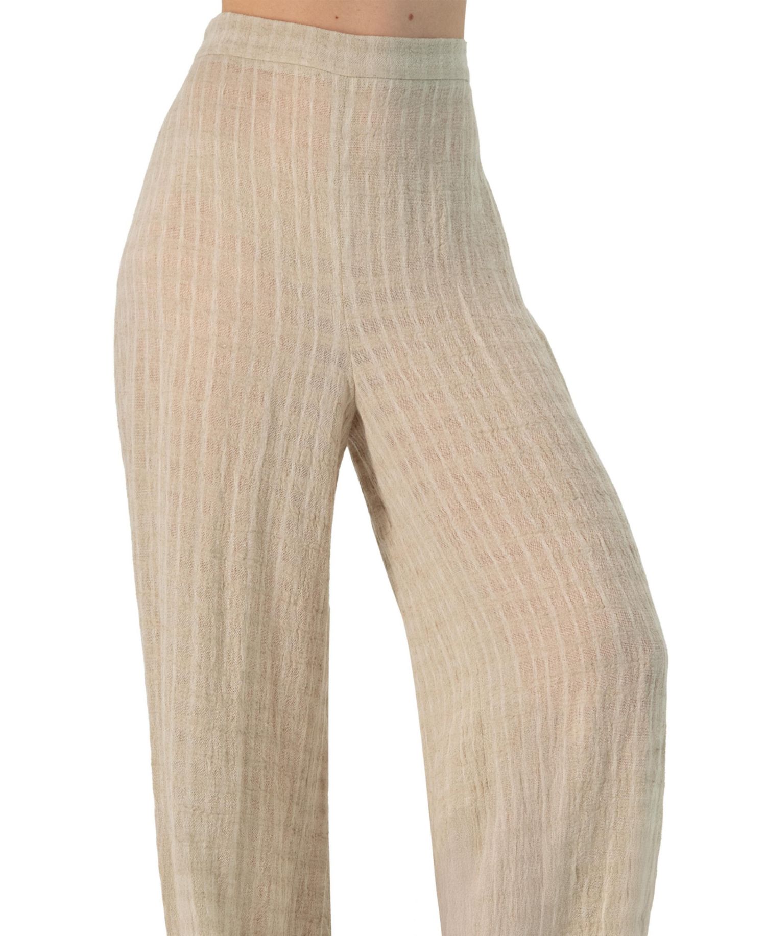 Women's Wide-Leg Elastic Waist Pants