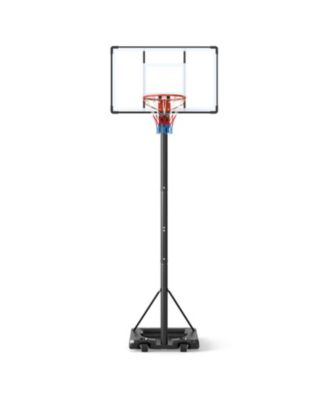 Outdoor 10Feet Basketball Hoop Portable Adjustable for Adults