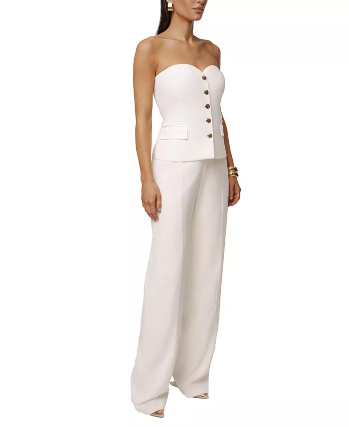 Women's Button Front Vest - thumbnail 5
