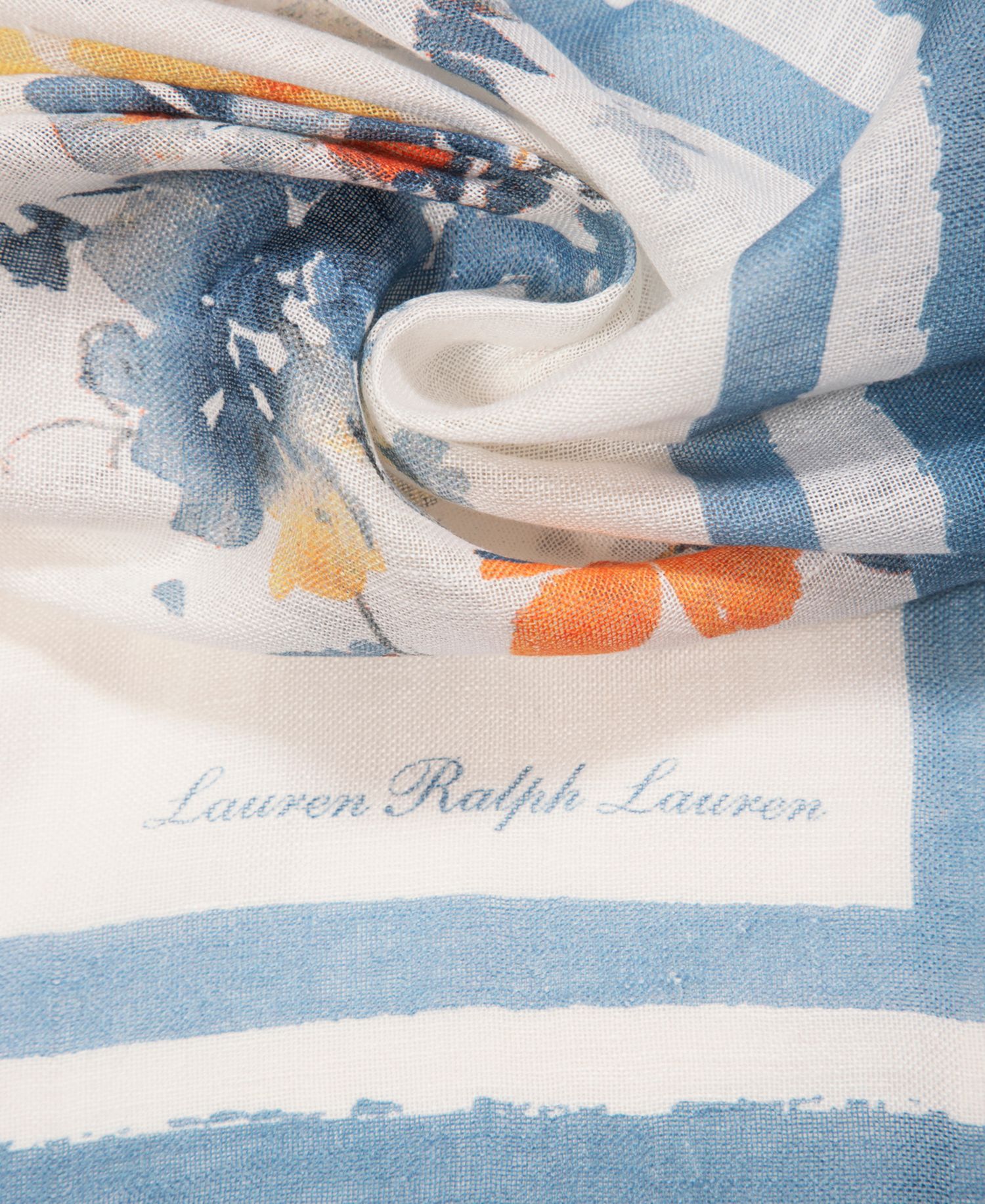 Floral Clusters Large Square Scarf