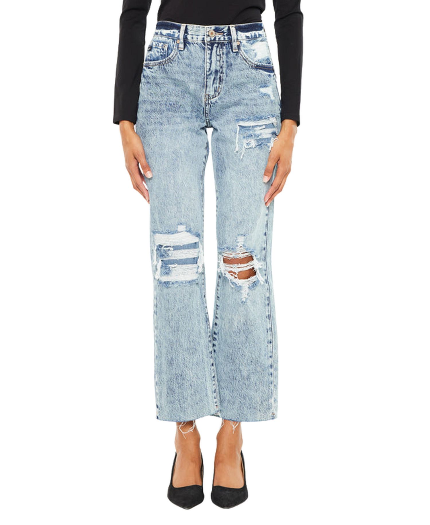 Women's Chesney High-Rise Straight Jeans