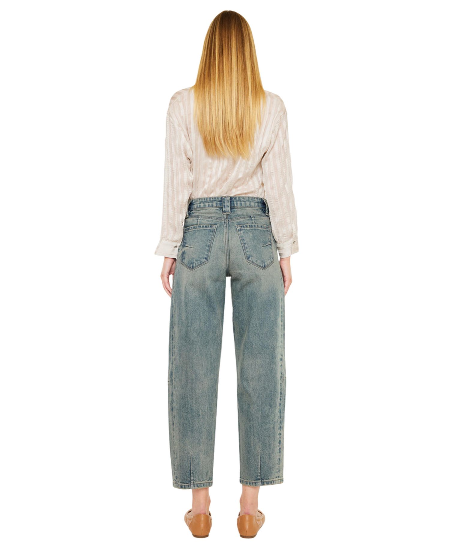 Women's Cecilia High Rise Slim Barrel Jeans