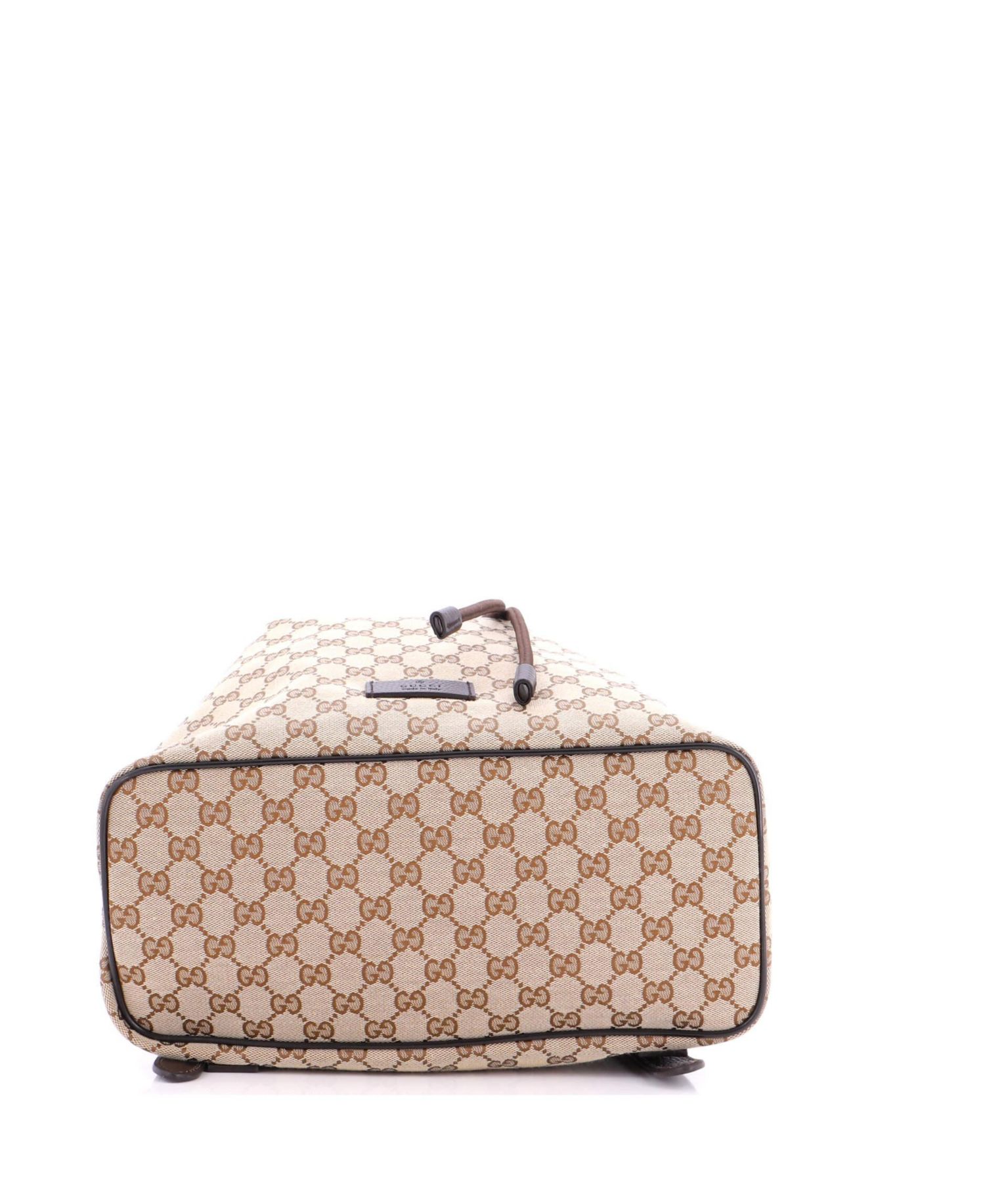 Medium Drawstring Backpack GG Canvas