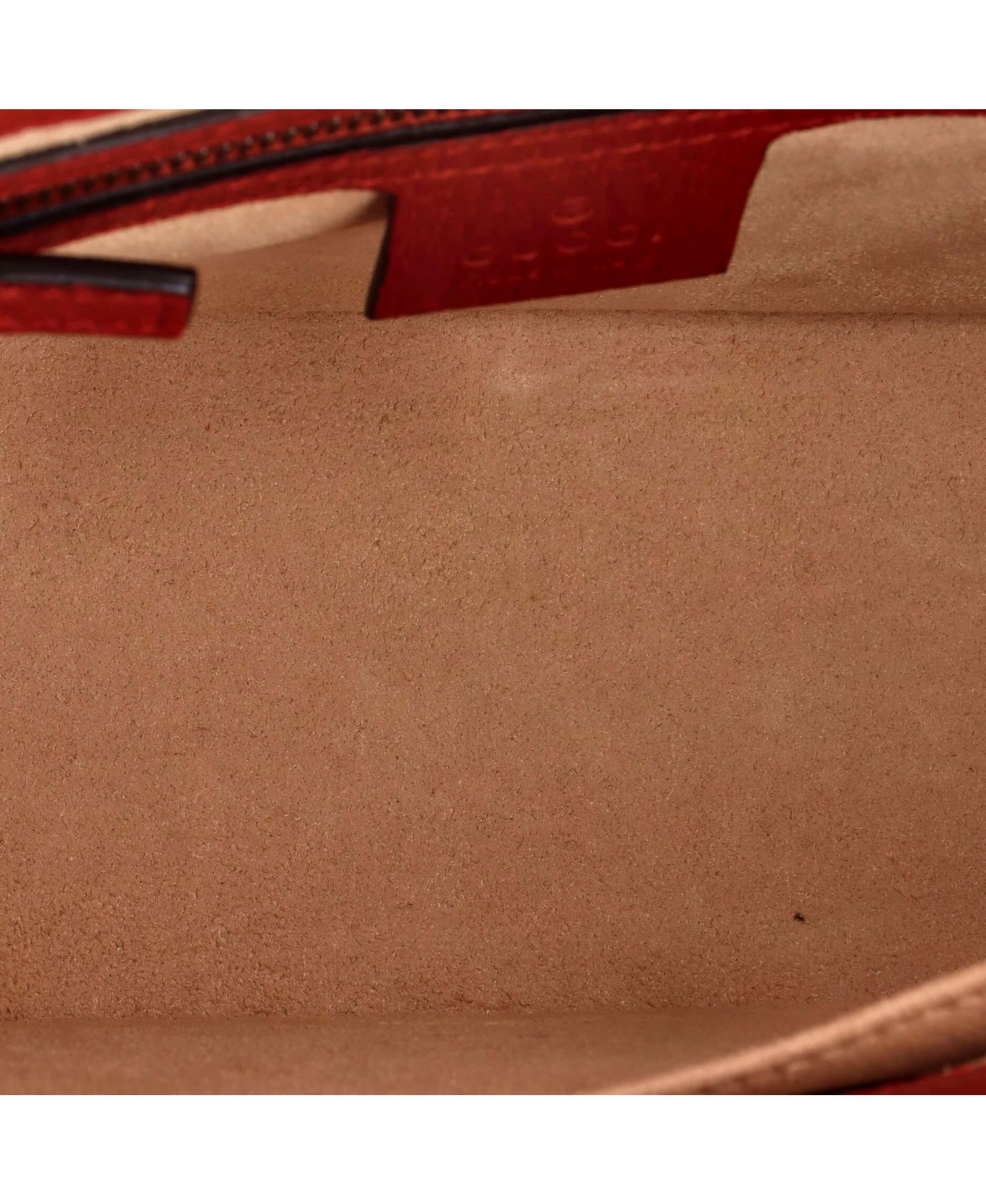 Small Queen Margaret Top Handle Bag GG Coated Canvas with Leather