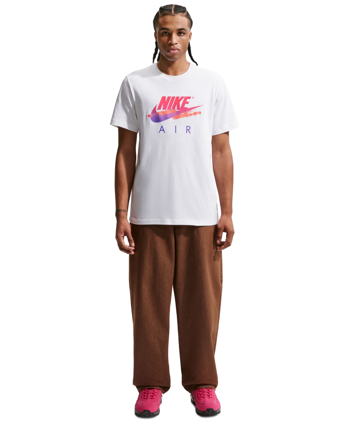 Nike Men's Dna Futura Crewneck T-Shirt