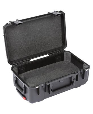 iSeries 2RU Injection Molded Fly Rack Waterproof Wheeled Case