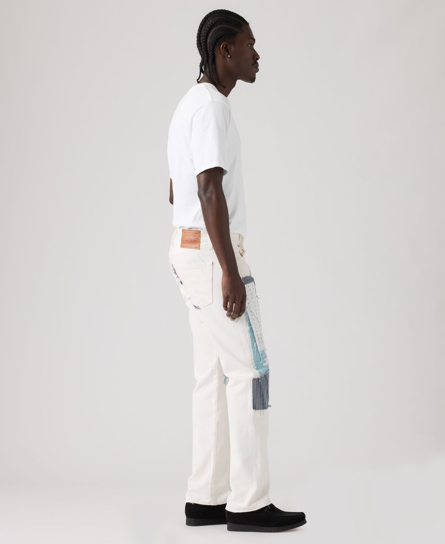 Мужские джинсы Levi's Premium 501™ Regular-Fit, цвет: Crystal Tear Patch — фото 3